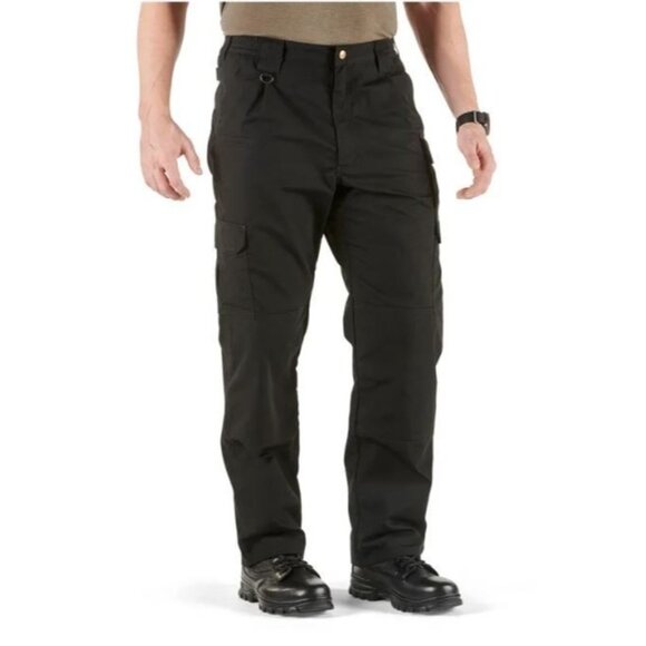 5.11 Tactical Pants Mens 36 X 32 Black Regular Fit Taclite Pro Ripstop Cargo - Picture 1 of 8